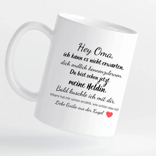 Tasse - Ultraschall-Bild Oma - personalisierbar