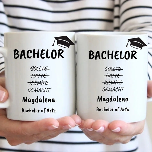 Tasse Abschluss - Geschenk zum Abschluss - personalisierbar