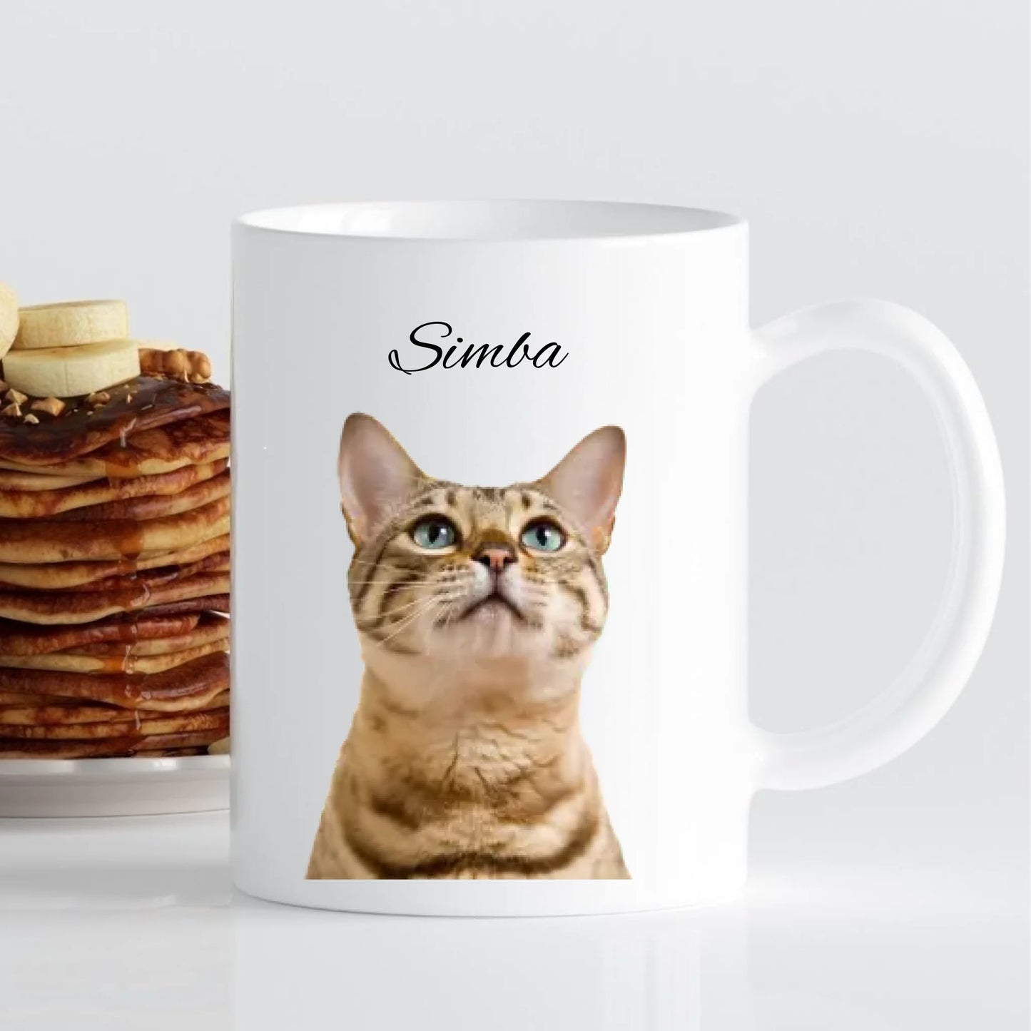 Tasse - Haustier-Portrait mit Foto-Upload - personalisierbar