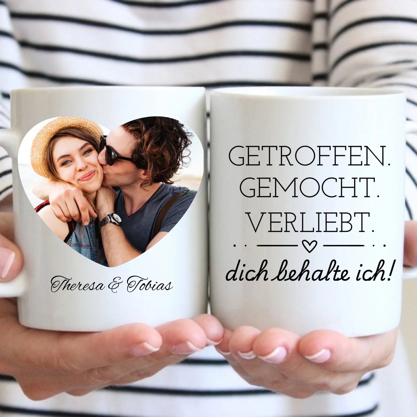 Tasse - Dich behalte ich - personalisierbar