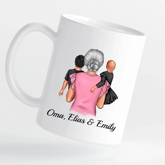 Tasse - Super-Oma - personalisierbar