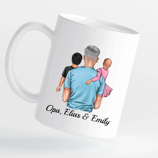 Tasse - Super-Opa - personalisierbar
