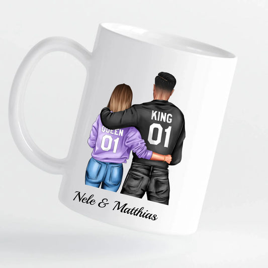 Tasse - Wir, das perfekte Chaos - Paar-Tasse - personalisierbar