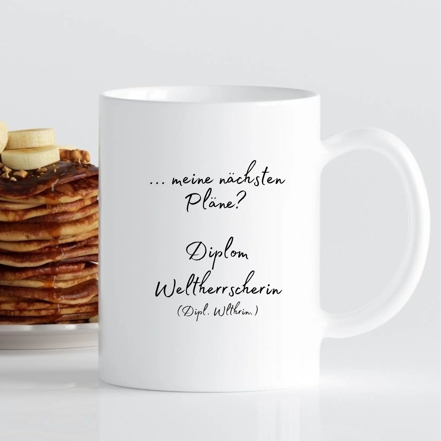 Tasse - Abschluss (1 Frau) - personalisierbar