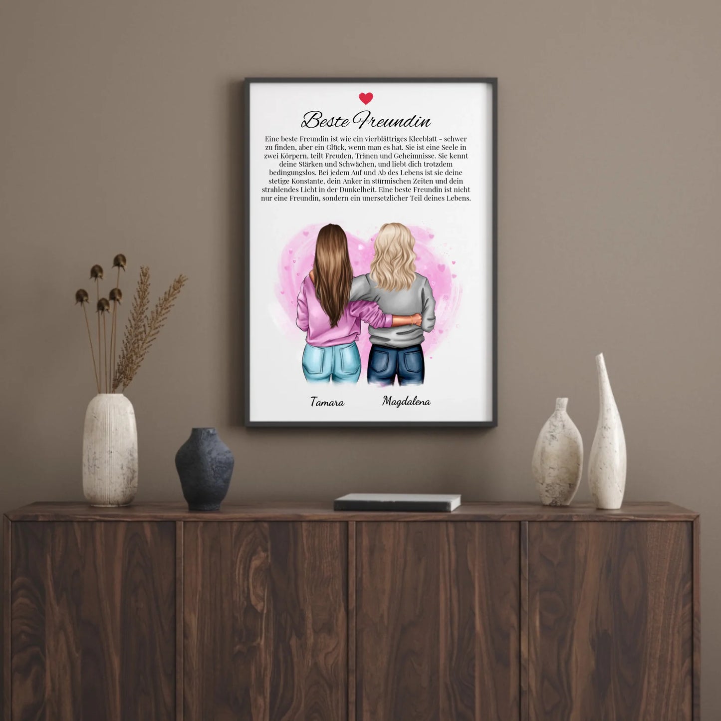 Poster - Besties Definition - personalisierbar