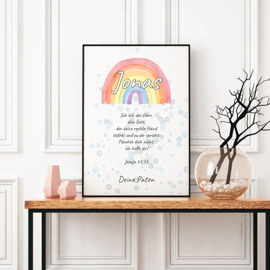 Poster - Patenbrief - personalisierbar