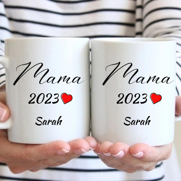 Mama Tasse - Geschenk für werdende Mamas - personalisierbar