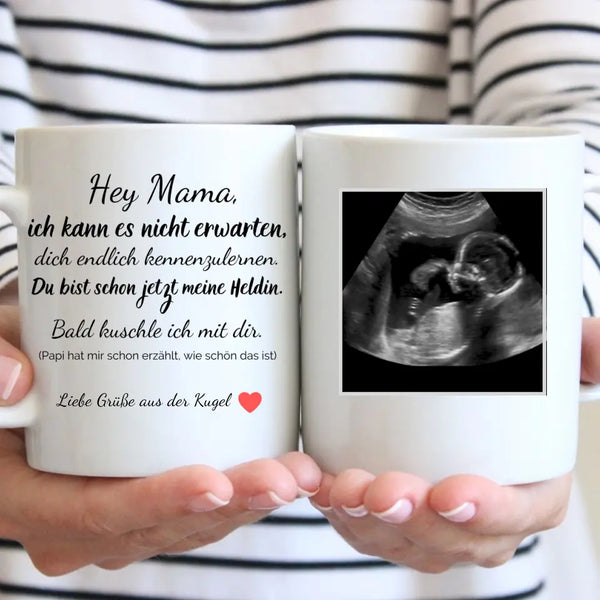 Mama Tasse - Geschenk für werdende Mütter - personalisierbar