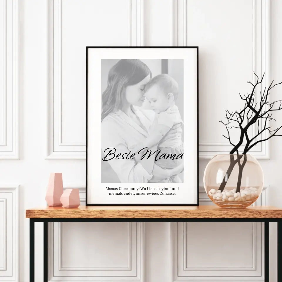Poster - Beste Mama - personalisierbar