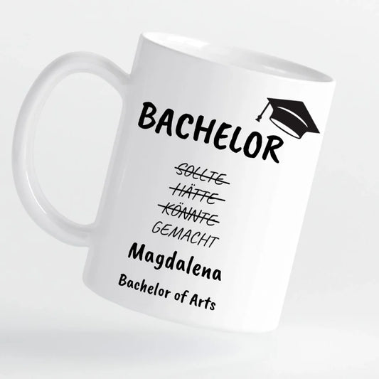 Tasse Abschluss - Geschenk zum Abschluss - personalisierbar