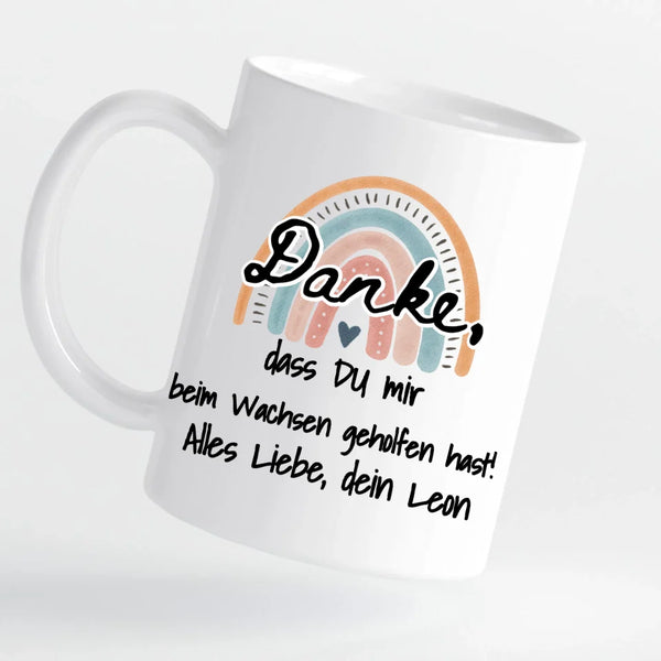 Tasse - Abschiedsgeschenk für Kita und Erzieherin  - personalisierbar