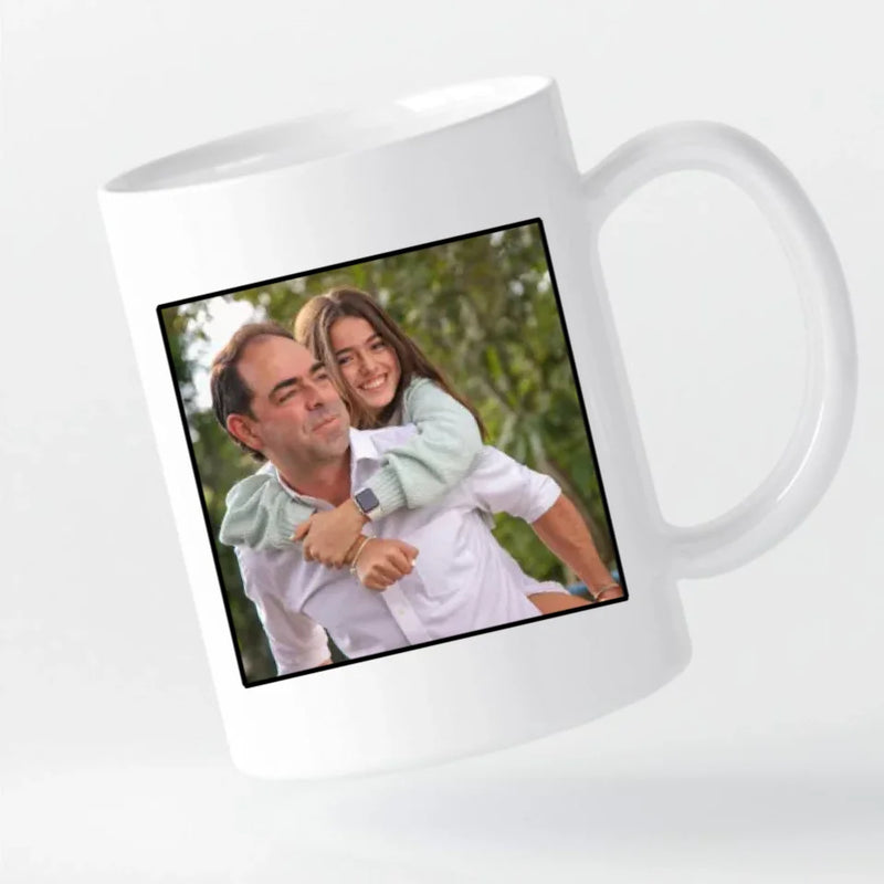 Tasse - Papa Definition mit Bild und Wunschtext - personalisierbar