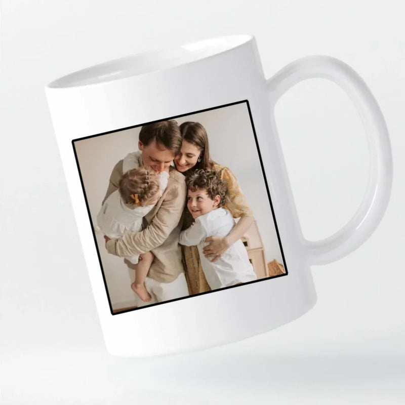 Tasse - Familie Definition mit Bild und Wunschtext - personalisierbar