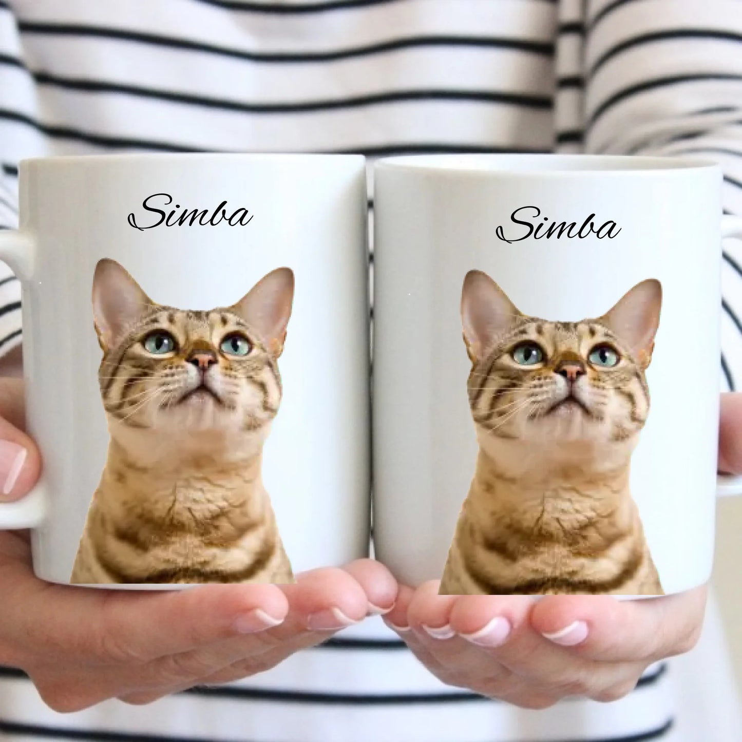 Tasse - Haustier-Portrait mit Foto-Upload - personalisierbar