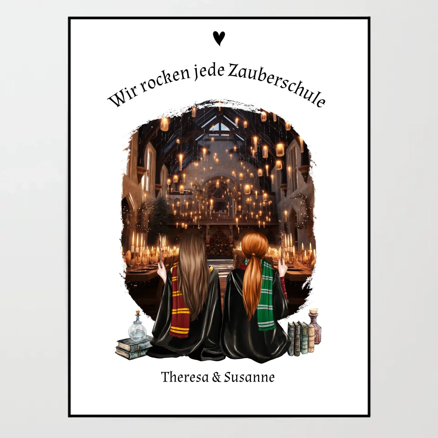 Poster - Zauberer/Zauberinnen - personalisierbar