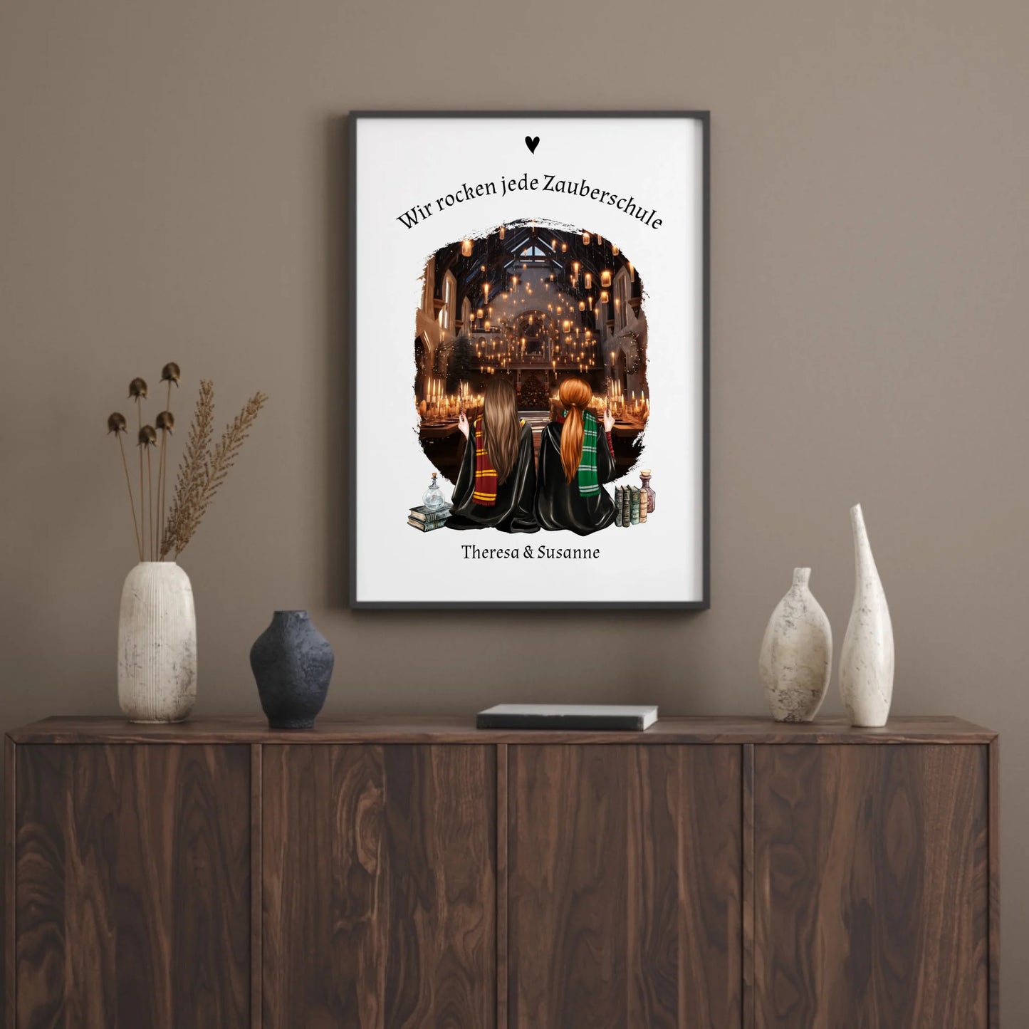 Poster - Zauberer/Zauberinnen - personalisierbar