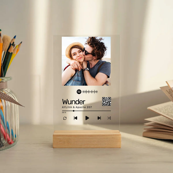 Mockup acrylglasplatte