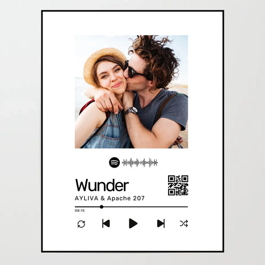 Poster - Albumcover, dein Lieblingssong - personalisierbar