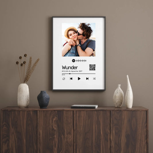 Poster - Albumcover, dein Lieblingssong - personalisierbar