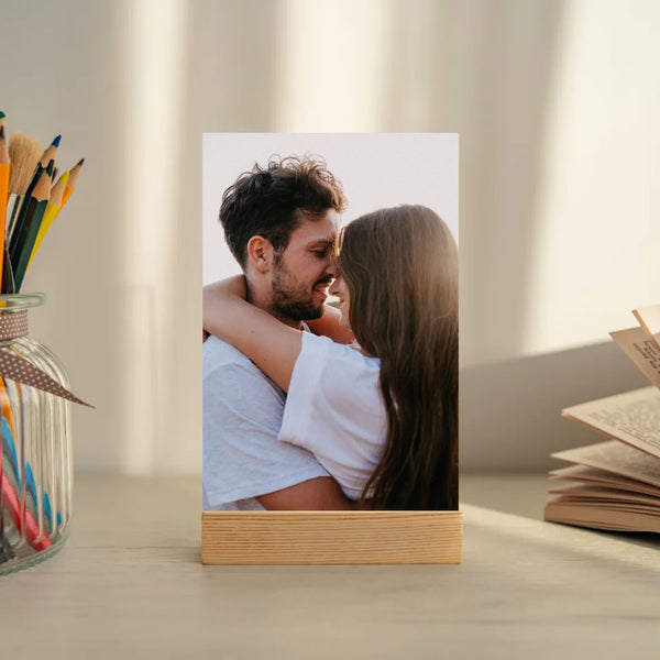 Mockup acrylglasplatte
