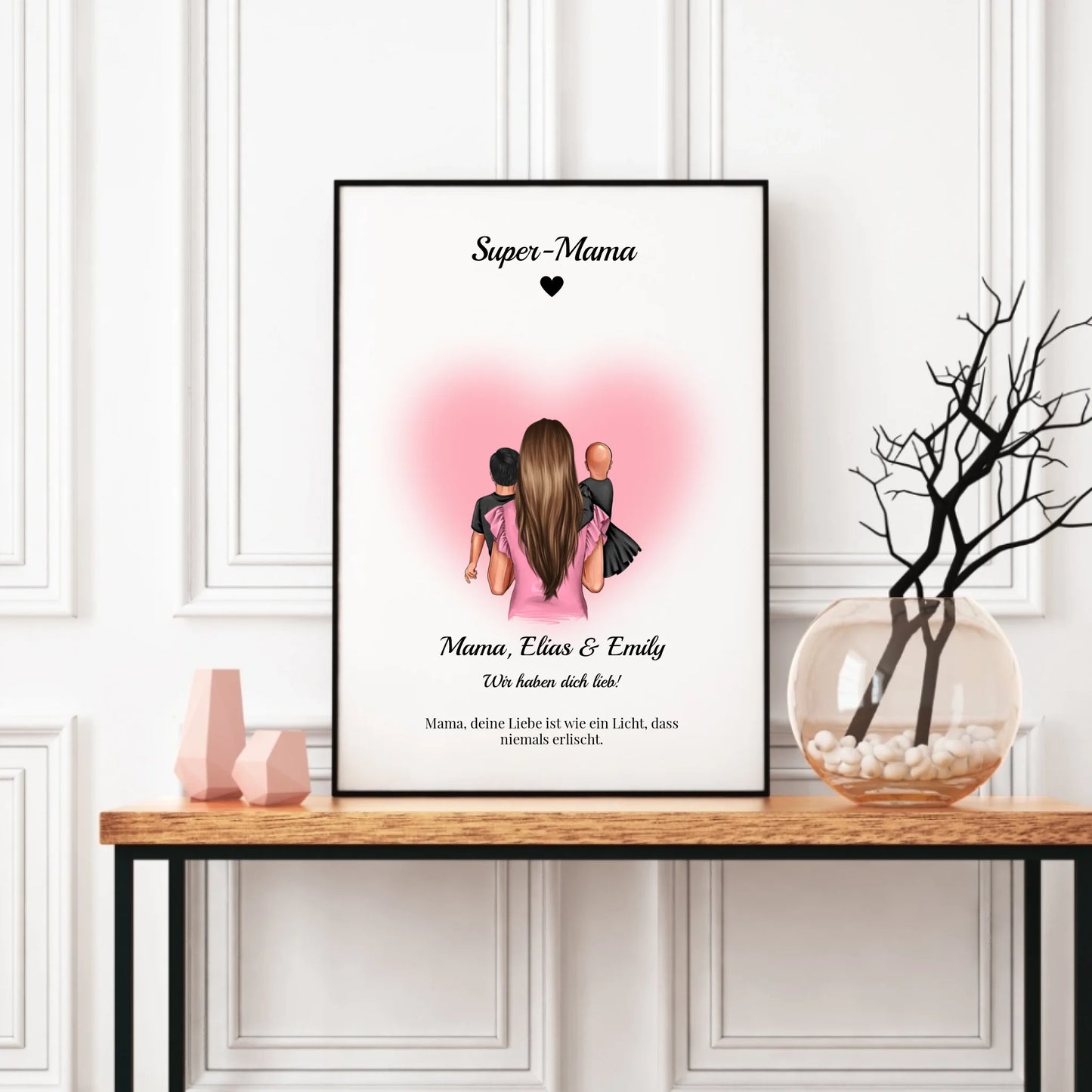 Poster - Super-Mama - personalisierbar