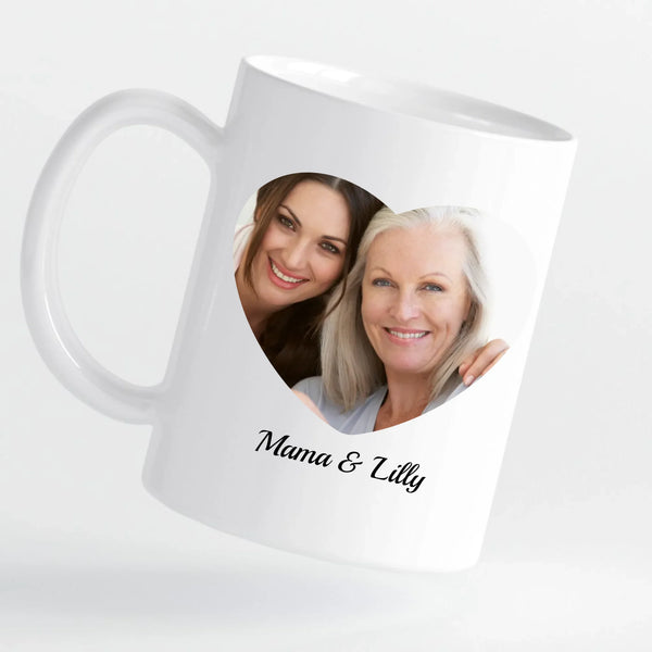 Tasse - Mama mit Foto-Upload - personalisierbar