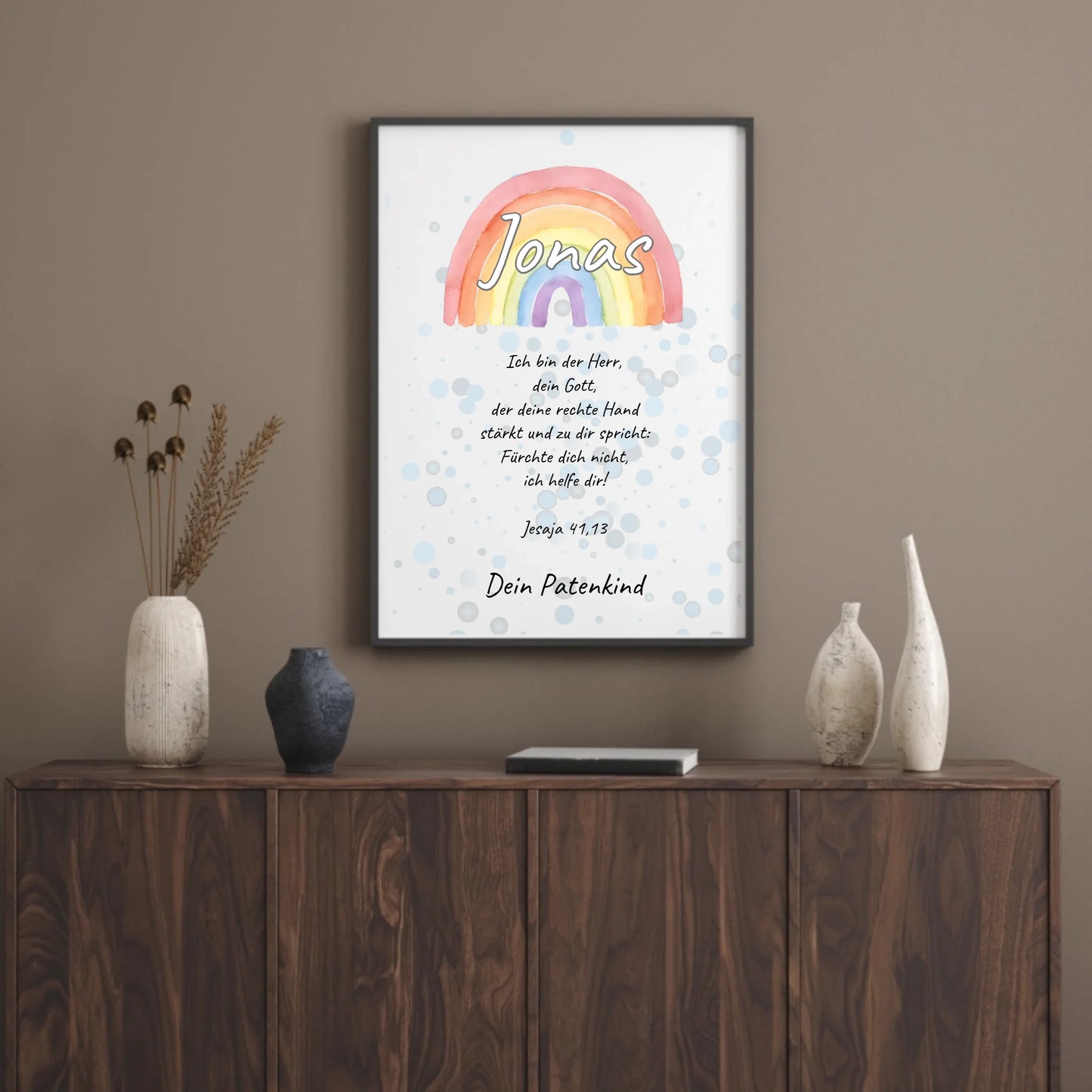Poster - Patenbrief - personalisierbar