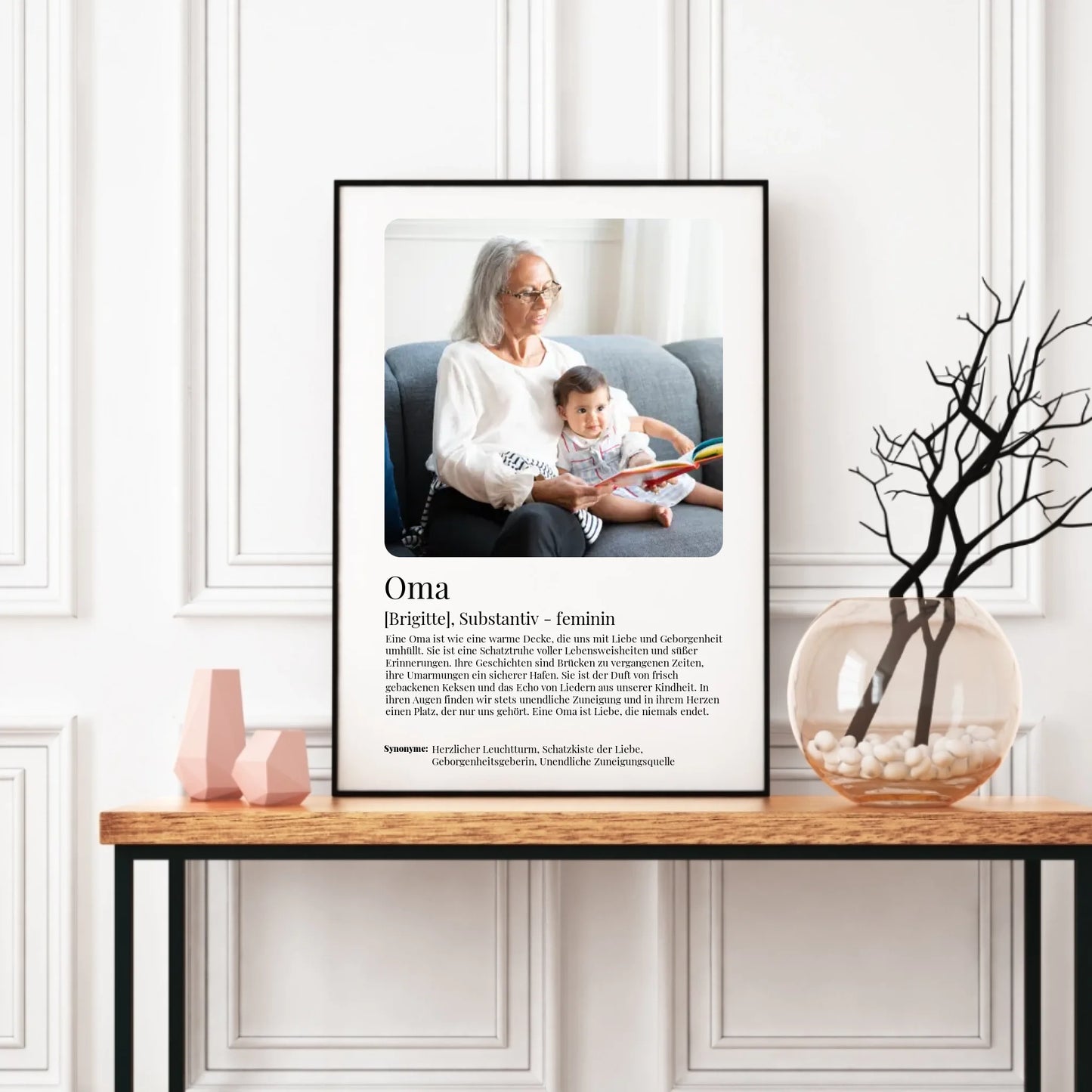 Poster - Oma Definition - personalisierbar