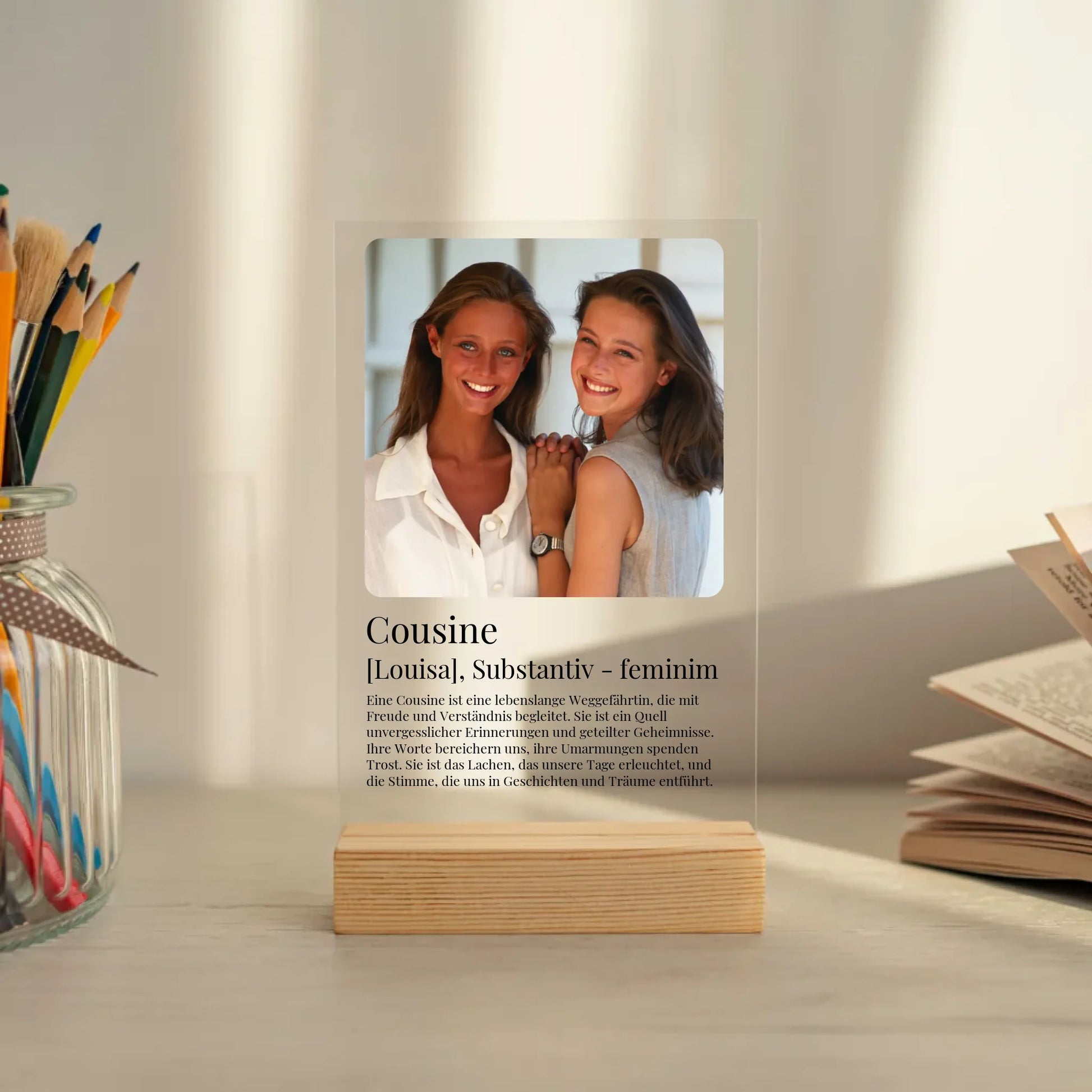 Mockup acrylglasplatte