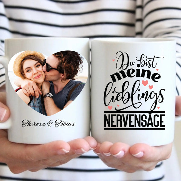 Tasse - Lieblings-Nervensäge - personalisierbar
