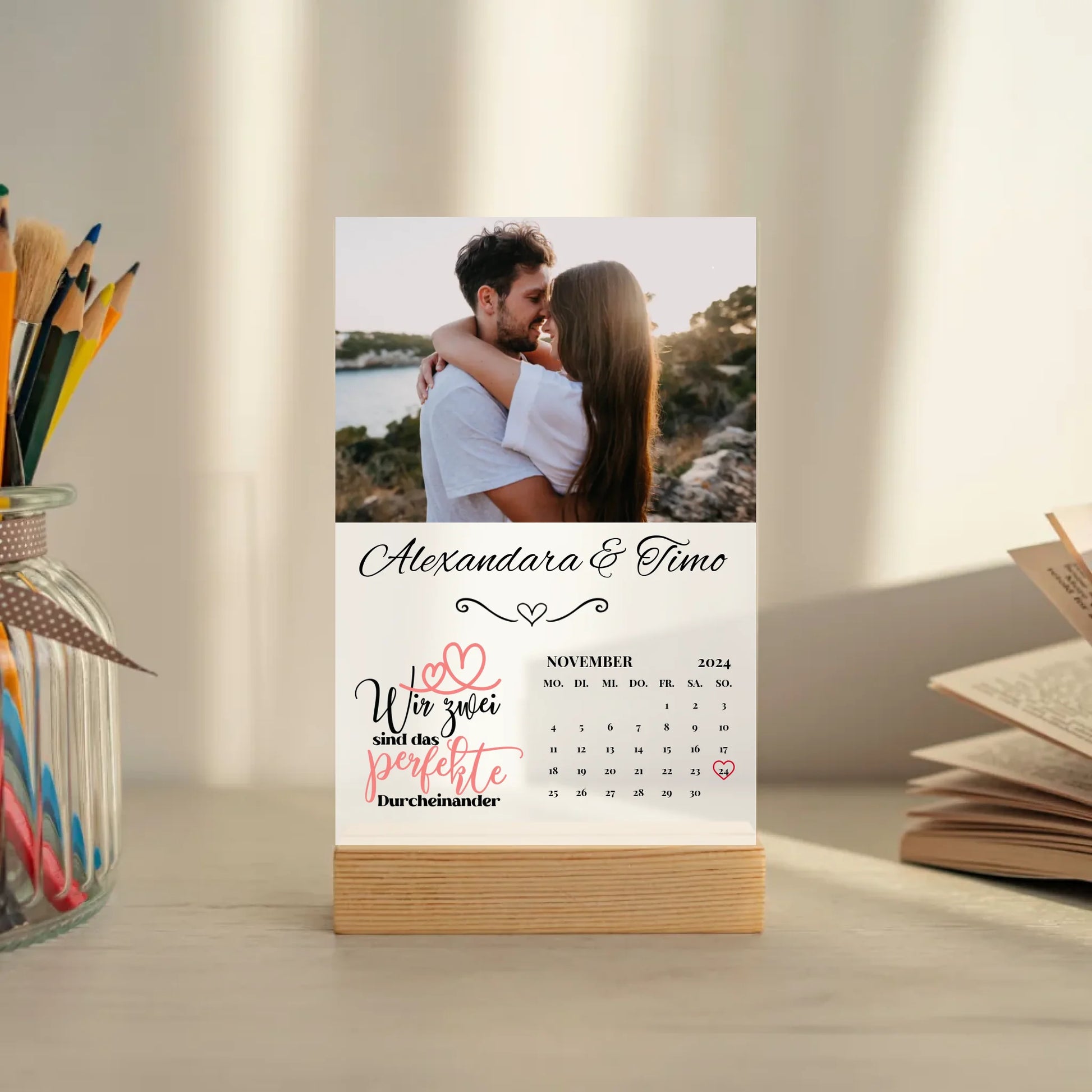 Mockup acrylglasplatte