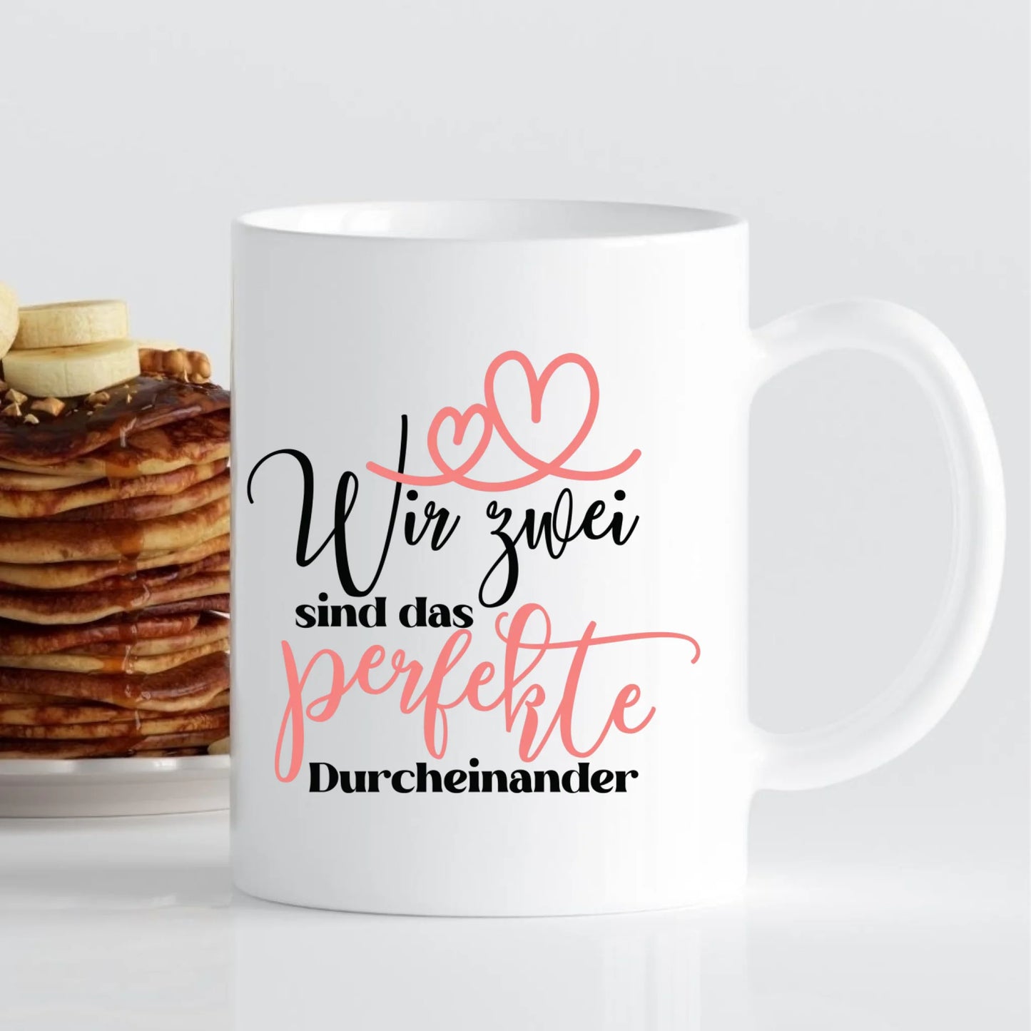 Tasse - Wir, das perfekte Chaos - Paar-Tasse - personalisierbar