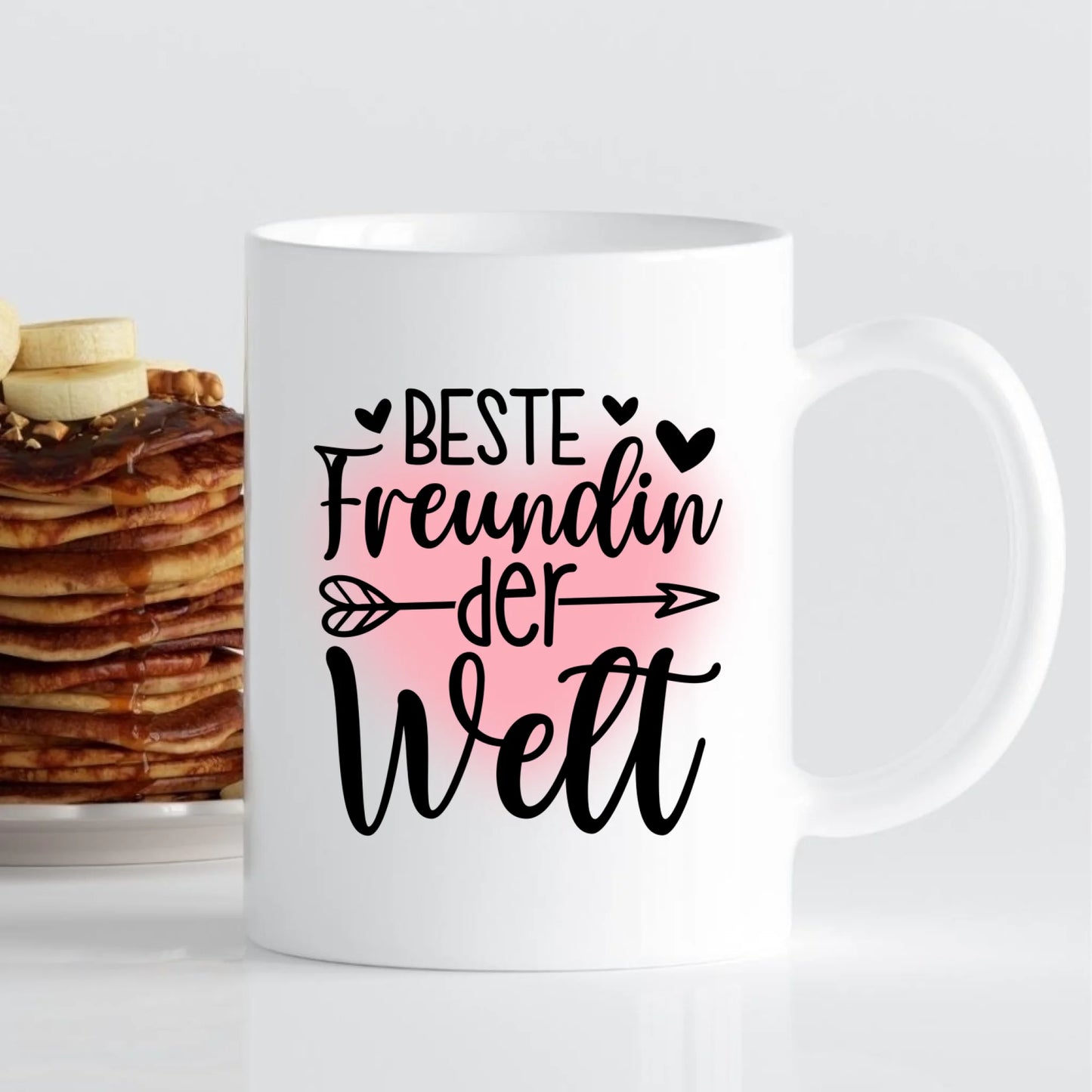 Tasse - Beste Freundin mit Foto-Upload - personalisierbar
