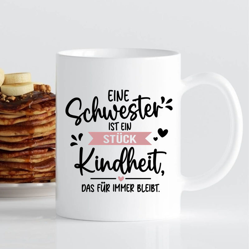 Tasse - Zwei Schwestern - personalisierbar