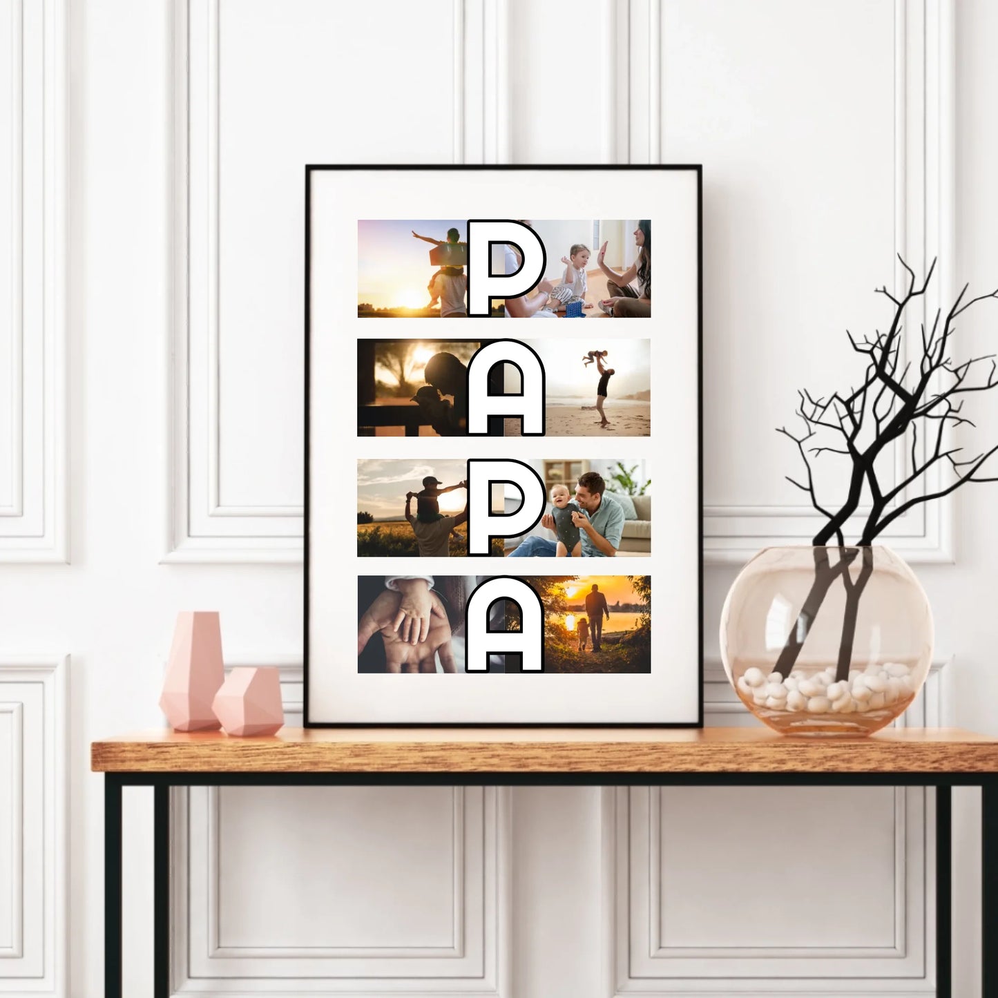 Poster - PAPA Collage - personalisierbar