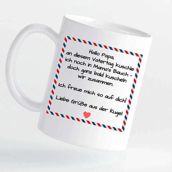 Tasse - Liebesbrief an Papa - personalisierbar
