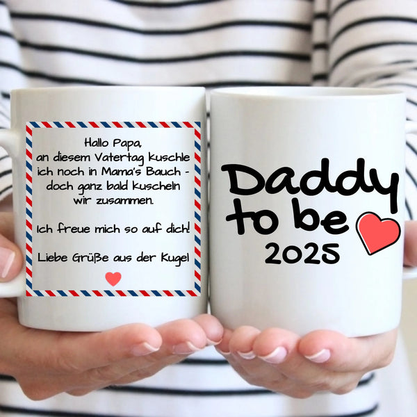 Tasse - Liebesbrief an Papa - personalisierbar
