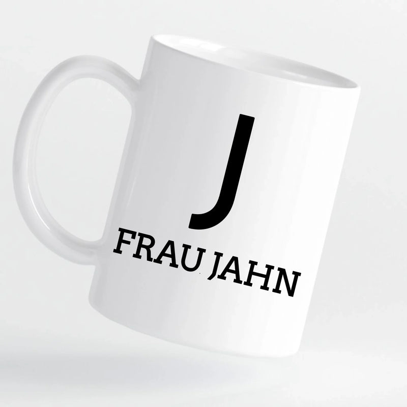 Tasse - Herr Lehrer (Leerer, Lährer, Lerrah) - personalisierbar