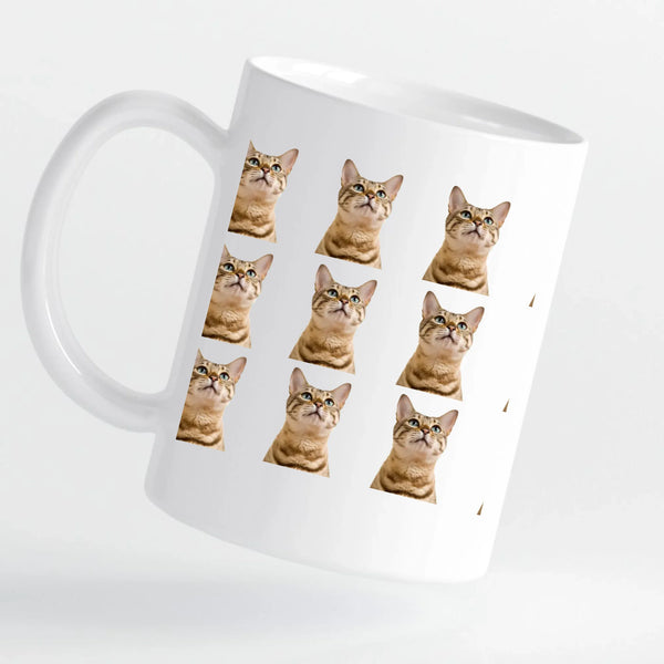 Tasse - Gesichter (für Tier & Mensch) - personalisierbar