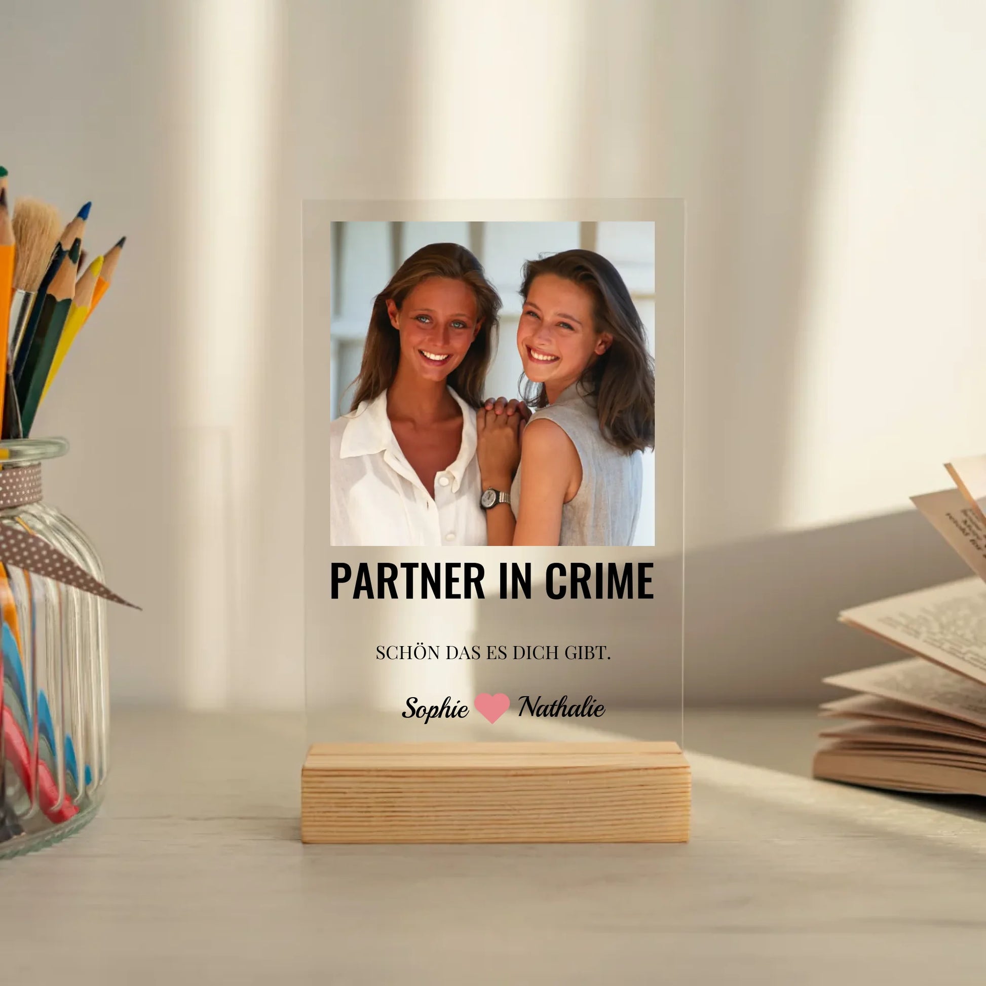 Mockup acrylglasplatte