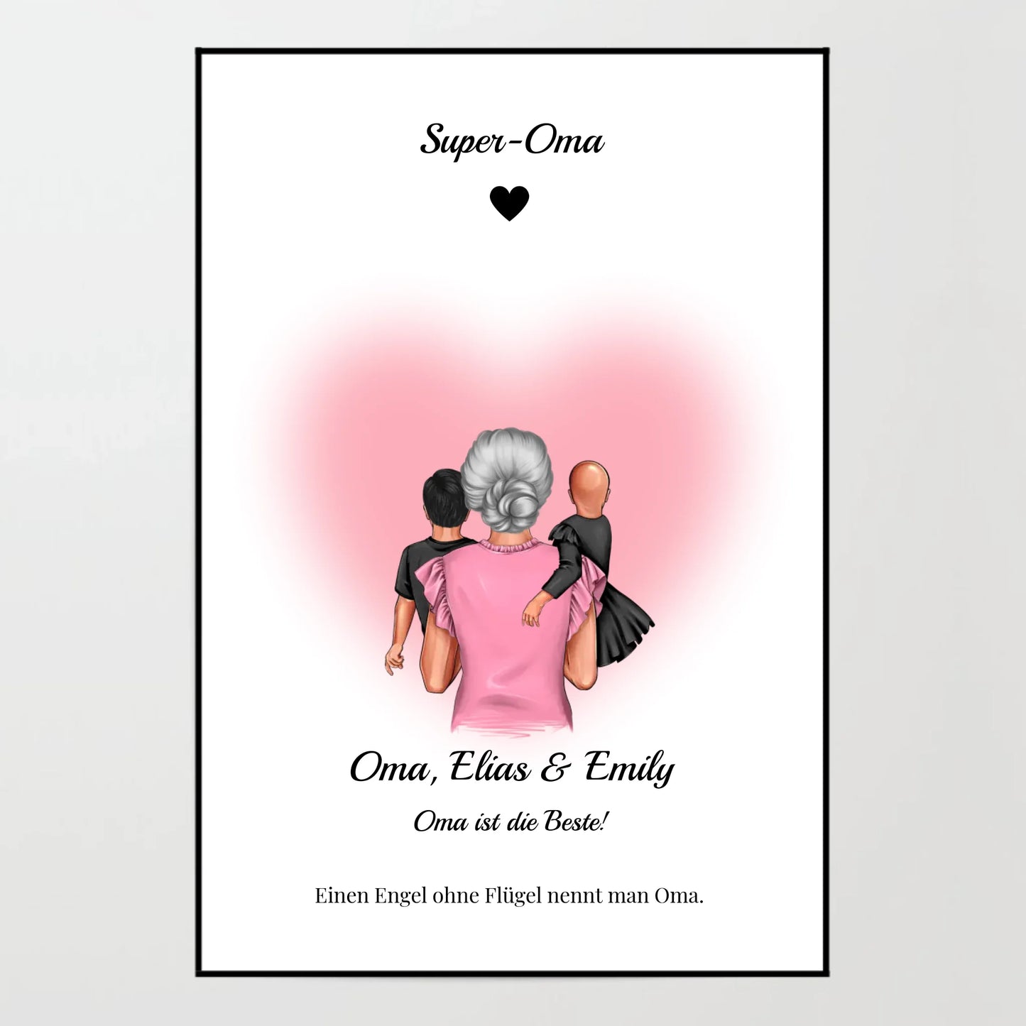 Poster - Super-Oma - personalisierbar