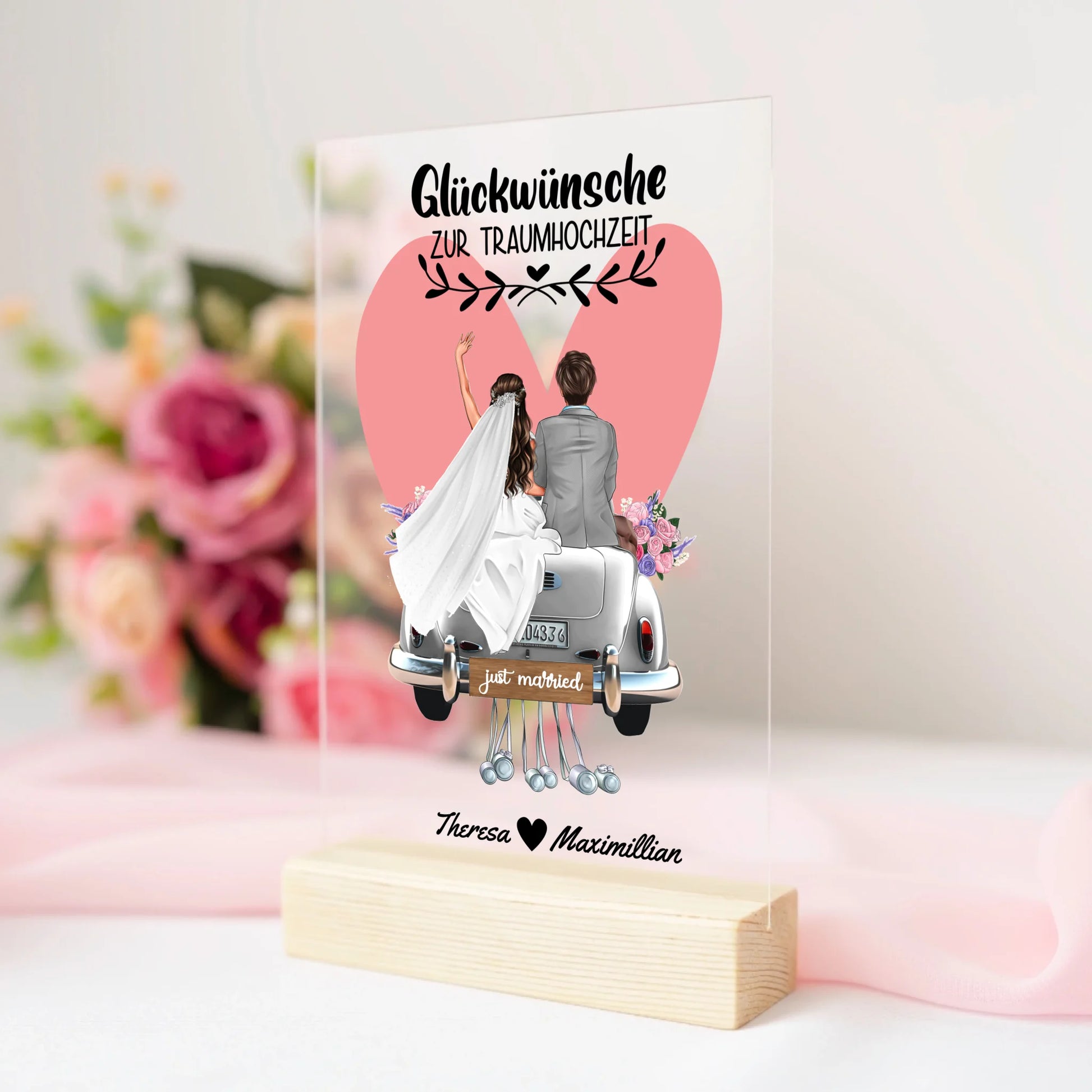 Mockup acrylglasplatte