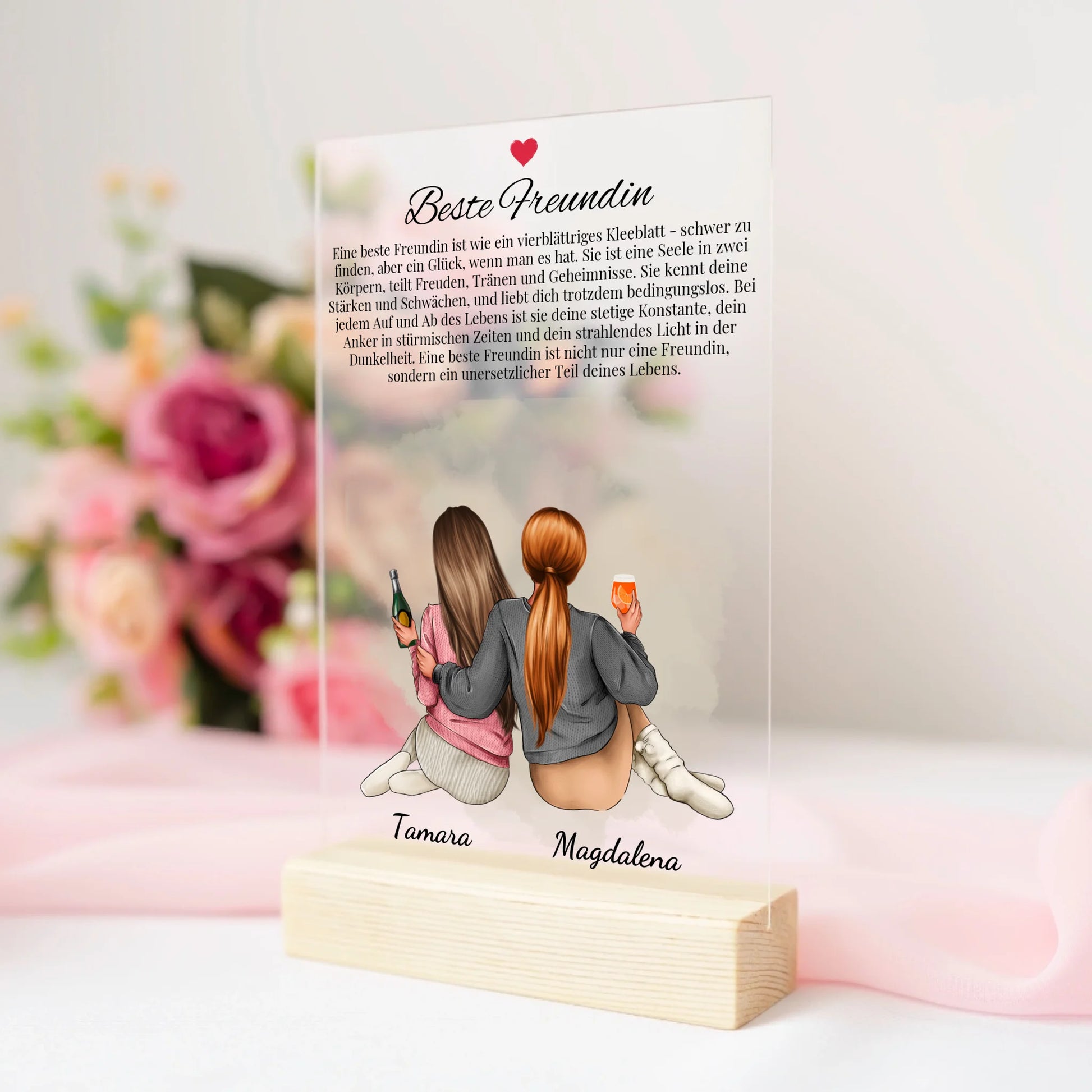 Mockup acrylglasplatte