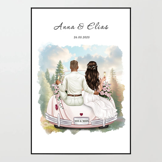 Poster - Just married Vol. 2 - personalisierbar