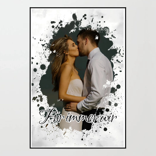 Kunstdruck -  dein Foto als Aquarell - personalisierbar