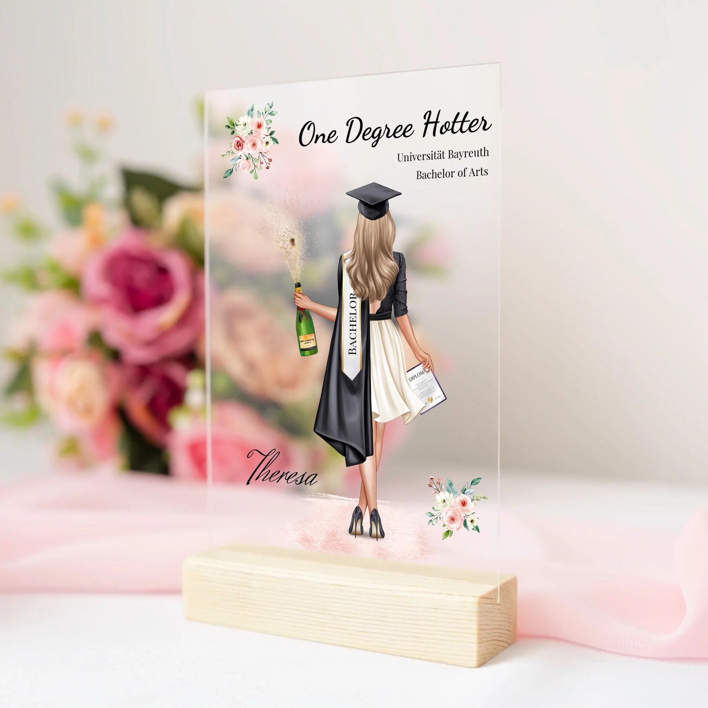 Mockup acrylglasplatte