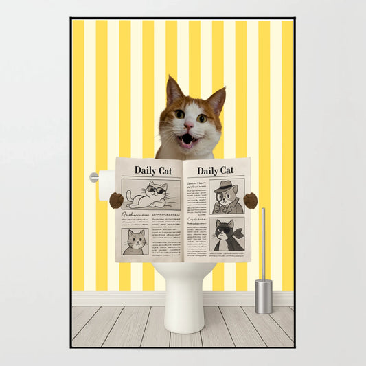 Poster -  Wichtige Sitzung mit Tierbild - personalisierbar