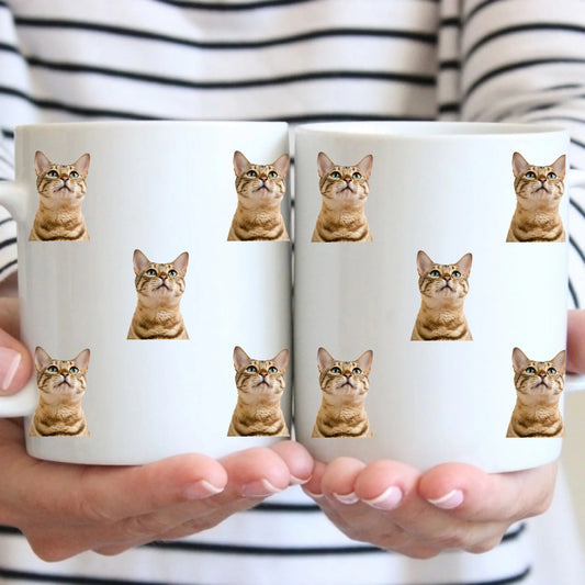 Tasse - Gesichter (für Tier & Mensch) - personalisierbar