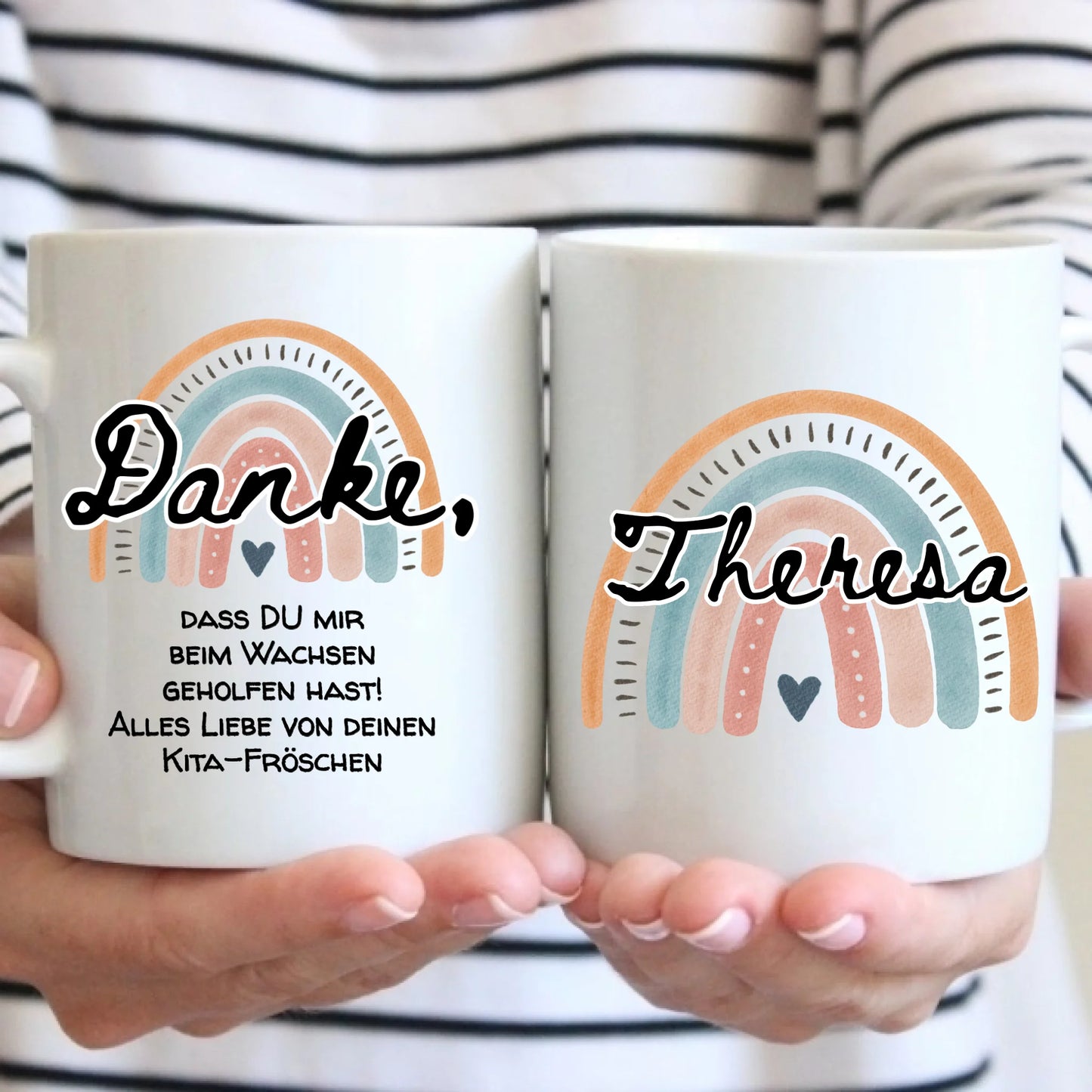 Tasse - Abschiedsgeschenk für Kita und Erzieherin  - personalisierbar