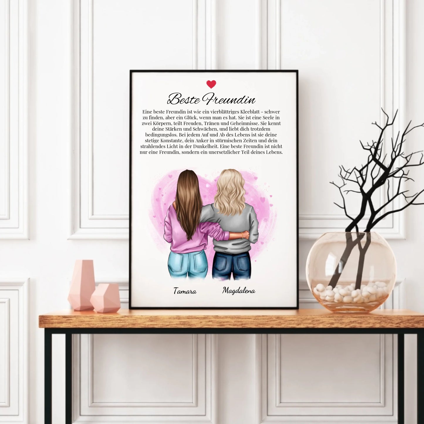 Poster - Besties Definition - personalisierbar